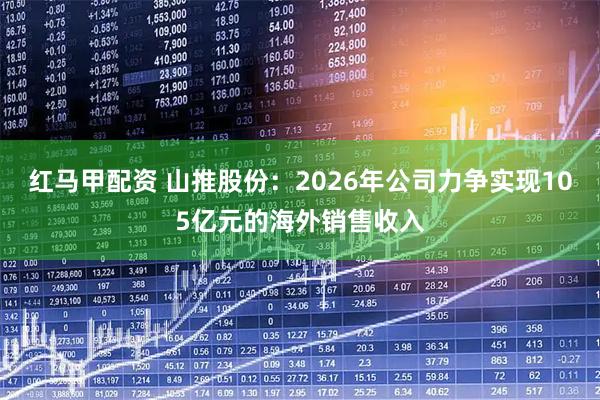 红马甲配资 山推股份：2026年公司力争实现105亿元的海外销售收入